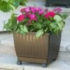 Self-Watering Rolling Planters, 15" 1 Self-Watering Rolling Planters, 15" -Optimal Garden Care 34 505 d