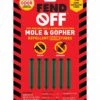 Gopher And Mole Repellers, Set Of 12 -Optimal Garden Care 35690 01V tif