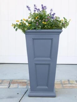 Fairfield Self-Watering Tall Patio Planters, 28” -Optimal Garden Care 39 342 1953 tif