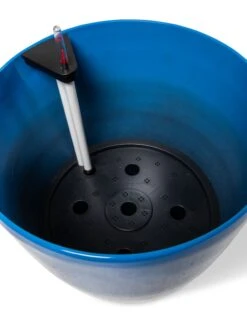 Viva Round Self-Watering Rolling Planter, 20" Diameter, Set Of 2 -Optimal Garden Care 3 4 crop 8612933 3906