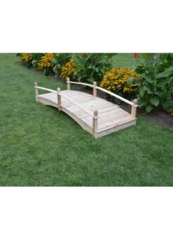 Acorn Garden Bridge Unfinished 4' X 12' 8 Acorn Garden Bridge Unfinished 4' X 12' -Optimal Garden Care 3 4 crop 8613404 02V