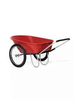 Poly-Tough Cart: A Two-Wheel Wheelbarrow -Optimal Garden Care 40186 088 tif