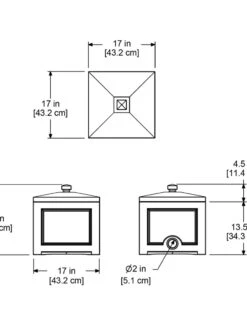 Fairfield Garden Hose Storage Bin -Optimal Garden Care 8587080 03V tif