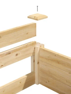 3-Tier Pine Raised Garden Bed, 4'x12' -Optimal Garden Care 8588181 04v