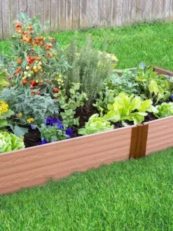 Composite Raised Bed With 1" Boards, 11" -Optimal Garden Care 8588257 02V tif