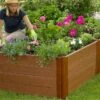 Classic Sienna Raised Garden Beds 22" High With 2" Boards -Optimal Garden Care 8588263 01V tif