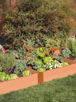 Composite Raised Bed With 1" Boards, 11" -Optimal Garden Care 8588281 01V tif