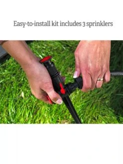 Snip-n-Spray Garden And Landscape Sprinkler System -Optimal Garden Care 8589718 7167 install