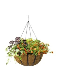 Optimal Garden Care 11 AquaSavâ„¢ Oxford Hanging Basket, 18"