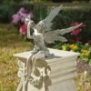 Sitting Fairy Flutist Statue 1 Sitting Fairy Flutist Statue -Optimal Garden Care 8589921 001v