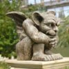 Emmett Gargoyle Statue -Optimal Garden Care 8590090 001V jpg