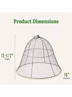 Chicken Wire Cloche -Optimal Garden Care 8590210 2