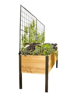 Space-Maker Pivoting Trellis, 8' -Optimal Garden Care 8590367 607 tif