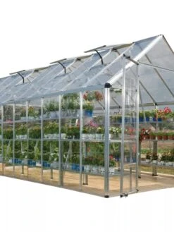 Canopia® By Palram Harmony™ Snap & Grow Greenhouse, 8' -Optimal Garden Care 8591043 03V tif