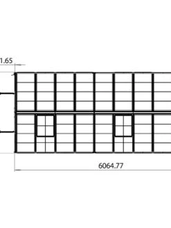 Canopia® By Palram Harmony™ Snap & Grow Greenhouse, 8' -Optimal Garden Care 8591043 10V tif