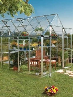 Canopia® By Palram Harmony™ Snap & Grow Greenhouse, 8' -Optimal Garden Care 8591044 01V tif