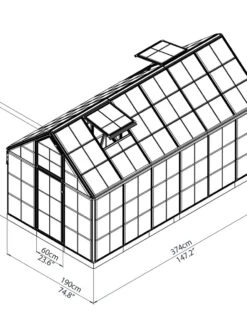 Canopia® By Palram Snap & Grow Greenhouses -Optimal Garden Care 8591049 03V tif
