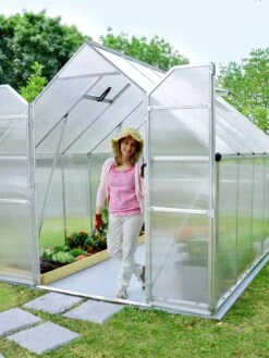 Canopia® By Palram Essence™ Greenhouse, 8' X 12' -Optimal Garden Care 8591356 03V tif