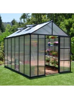 Canopia® By Palram Glory™ Greenhouse, 8' -Optimal Garden Care 8591548 01v