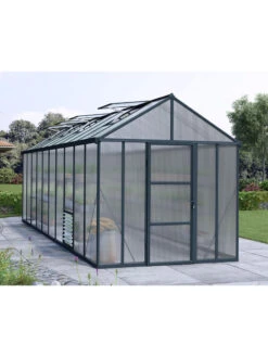 Canopia® By Palram Glory™ Greenhouse, 8' -Optimal Garden Care 8591552 01v
