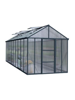 Canopia® By Palram Glory™ Greenhouse, 8' -Optimal Garden Care 8591552 02v glory greenhouse 8 x 20 ft