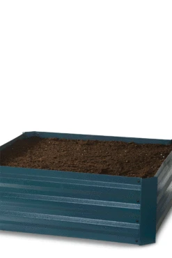 Demeter Corrugated Metal Raised Bed, 34" X 34" -Optimal Garden Care 8592119 DemeterRaisedBed gif
