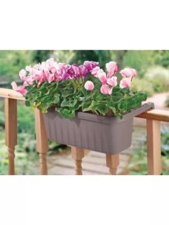 Adjustable Self-Watering Railing Planter, 24" -Optimal Garden Care 8592173 02V 3 4