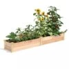 Premium Cedar Raised Garden Bed, 16" X 96" -Optimal Garden Care 8593873 02V