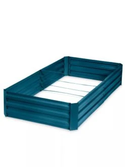 Demeter Corrugated Metal Raised Bed, 34" X 68" -Optimal Garden Care 8594183 9543BL tif