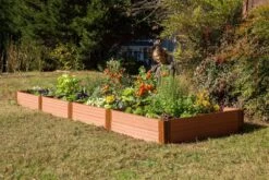 Composite Raised Bed With 1" Boards, 11" -Optimal Garden Care 8595613 02V tif
