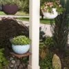 Weave Self-Watering Hanging Basket, 14" -Optimal Garden Care 8596490 10325 tif