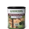 Gardener’s Exterior Wood Stain, 1 Quart -Optimal Garden Care 8596700 6090 gardening exterior penetrating wood stain whey based moss green tif