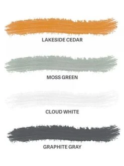 Gardener’s Exterior Wood Stain, 1 Quart -Optimal Garden Care 8596759 001E colors