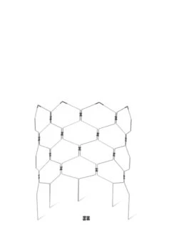 Gardener's Vertex Lifetime Pepper And Eggplant Cage -Optimal Garden Care 8598426 10118 tif