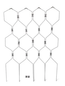 Gardener's Vertex Lifetime Pepper And Eggplant Cage -Optimal Garden Care 8598426 10119 tif