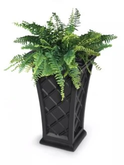Carolina Self-Watering Tall Planter, 28" -Optimal Garden Care 8598645 101V tif