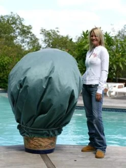 The Planket® Frost Protection Plant Cover, 10' Round -Optimal Garden Care 8599102 01V tif