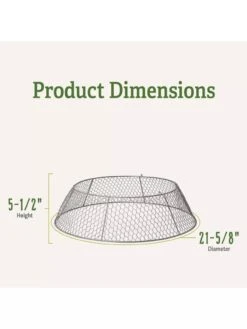 Chicken Wire Cloche Extension -Optimal Garden Care 8599107 1