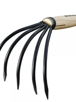 Nisaku Japanese Stainless Steel Garden Claw Rake And Cultivator -Optimal Garden Care 8599186 03V tif