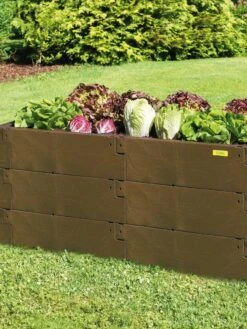 Exaco Trading Timber Raised Bed Extension -Optimal Garden Care 8599283 01V tif