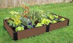 Composite Raised Bed With 1" Boards, 11" -Optimal Garden Care 8599448 01V tif