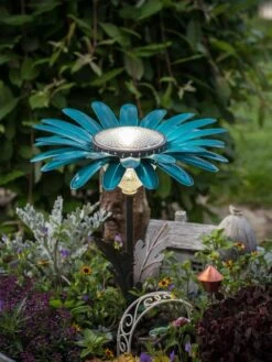 Desert Steel Daisy Solar Light 8 Desert Steel Daisy Solar Light -Optimal Garden Care 8599556 07V tif