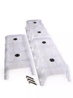 Cool Weather Row Cloche Centers, Set Of 3 -Optimal Garden Care 8599960 17 tif