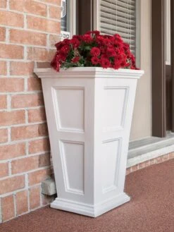 Fairfield Self-Watering Tall Patio Planters, 34” -Optimal Garden Care 8600109 02V tif