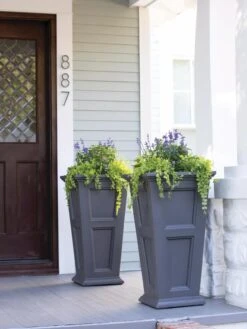 Fairfield Self-Watering Tall Patio Planters, 34” -Optimal Garden Care 8600109 8453 tif