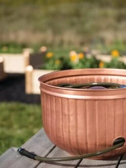 Classic Copper Hose Pot -Optimal Garden Care 8600238 0630 tif