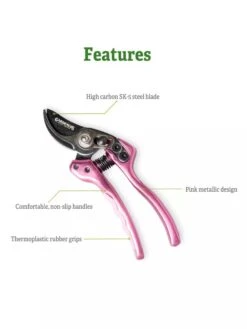 Gardener's Floral Pruning Bypass Shears -Optimal Garden Care 8600299 7