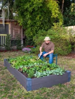 Recycled Composite Raised Beds -Optimal Garden Care 8608928 0100