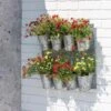 8 Pot Metal Wall Planter -Optimal Garden Care 8609089 5656 tif