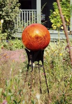 Achla Designs Gazing Globe 12" -Optimal Garden Care 8609324 02V jpg